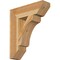 Ekena Millwork Legacy Slat Rough Sawn Bracket, Western Red Cedar, 6"W x 22"D x 26"H BKT06X22X26LEC06RWR - alternate 1